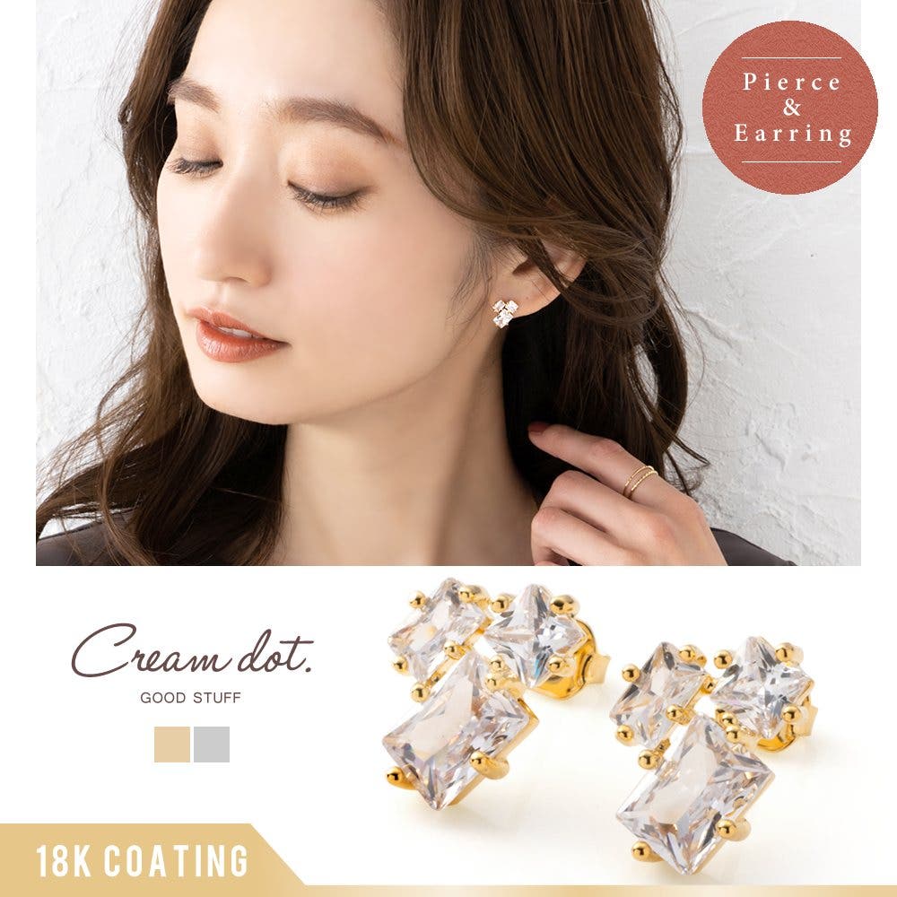 選べる ピアス イヤリング[品番：CRMA0007922]｜CREAM-DOT