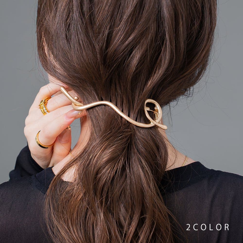 ヘアクリップ メタル ヴィンテージ調[品番：CRMA0010340]｜CREAM-DOT
