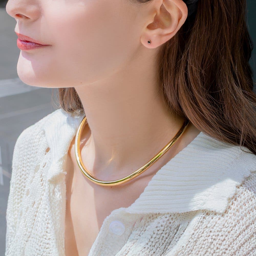 激レア！チョーカー型　マルチクリーム チョーカー ネックレス レディース[品番：CRMA0003766]｜CREAM-DOT