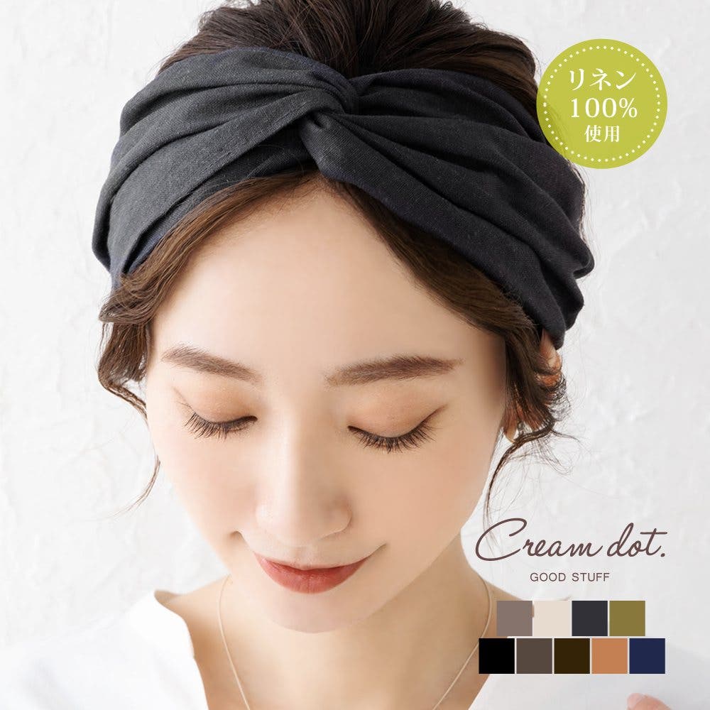 HERMES - 未使用品 エルメス ヘアバンド ターバンカチューシャの