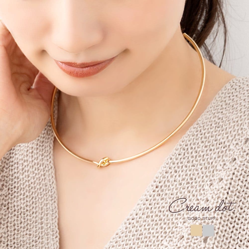 Leather cord choker チョーカー ネックレス ｜ LUNACHIC