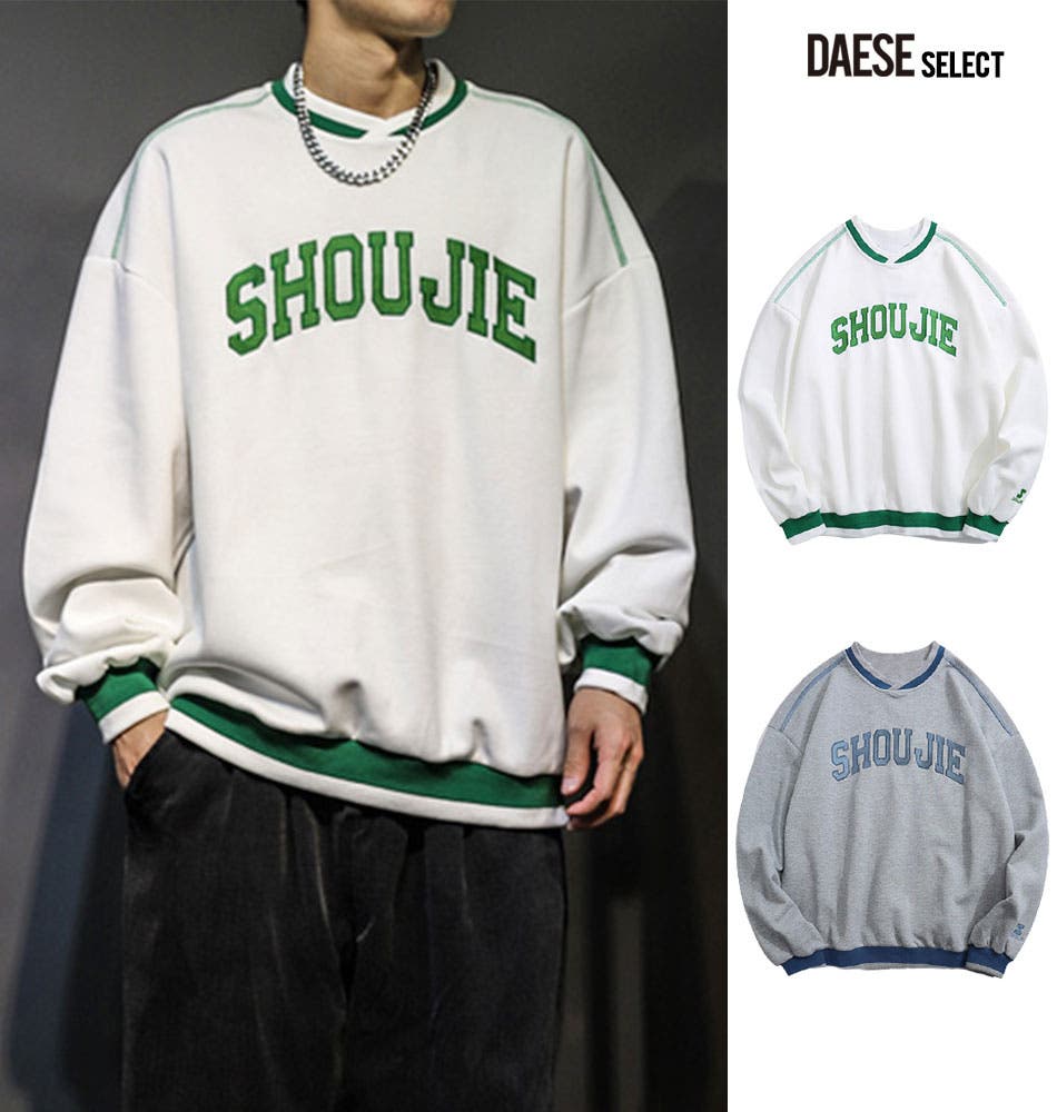 STONE  Vネック スウェット komc21a-356a.jpg