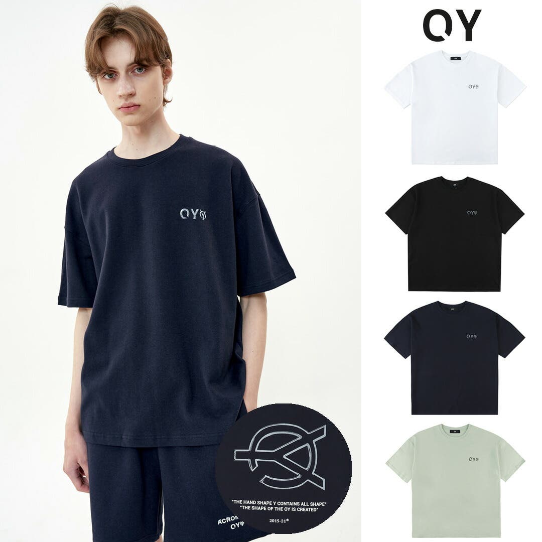 OY Tシャツ OY tシャツ 「OY/オーワイ」 ROUND NECK ZIPPER LOGO/ネックZIP
