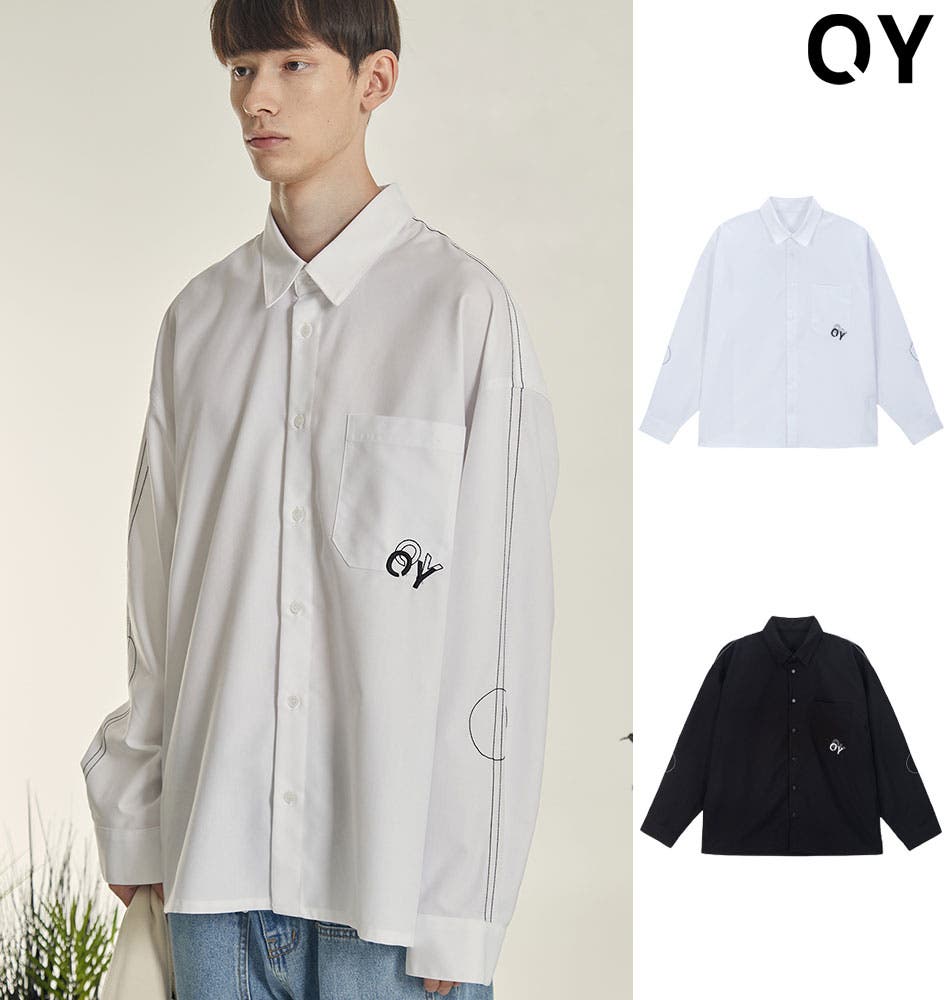 OY オーワイ テープリングシャツ OY オーワイ ステッチテープリングシャツ[品番：PBIW0001538