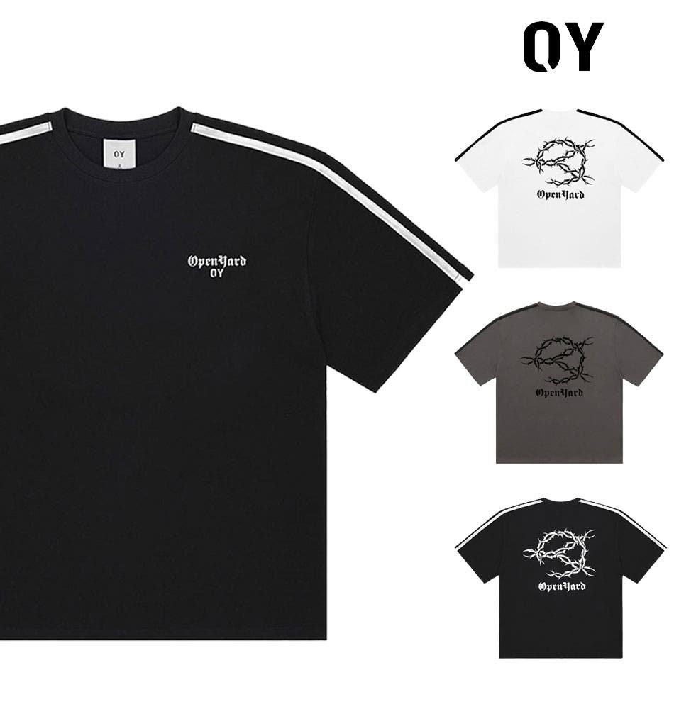 ★OY★ BARBED LOGO DOVY TEE - WHITE★正規品/韓国直送料込 OY オーワイ TAPE[品番：PBIW0002257]｜DAESE TOKYO
