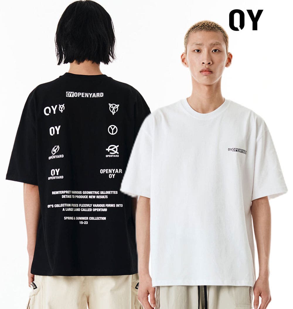 OY tシャツ 「OY/オーワイ」 TRIPLE LOGO BACK ZIPPER LONG