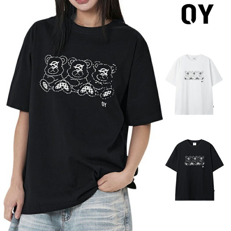 ★OY PAINTING ODOLLY TEE - BLACK★正規品/韓国直送料込 OY TRIPLE PIXEL DOLLY ODOLLY TEE/全2色[品番：PBIW0003061