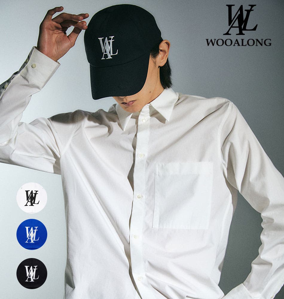 [WOOALONG]Signature essential シャツ★23AW★ WOOALONG]Signature essential シャツ☆23AW☆ (WOOALONG/シャツ