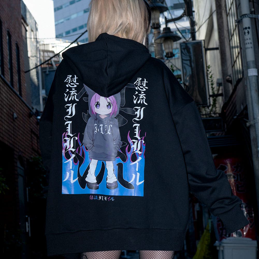 ililil着物パーカー 全1色 パーカー[品番：PBIW0002386]｜ililil