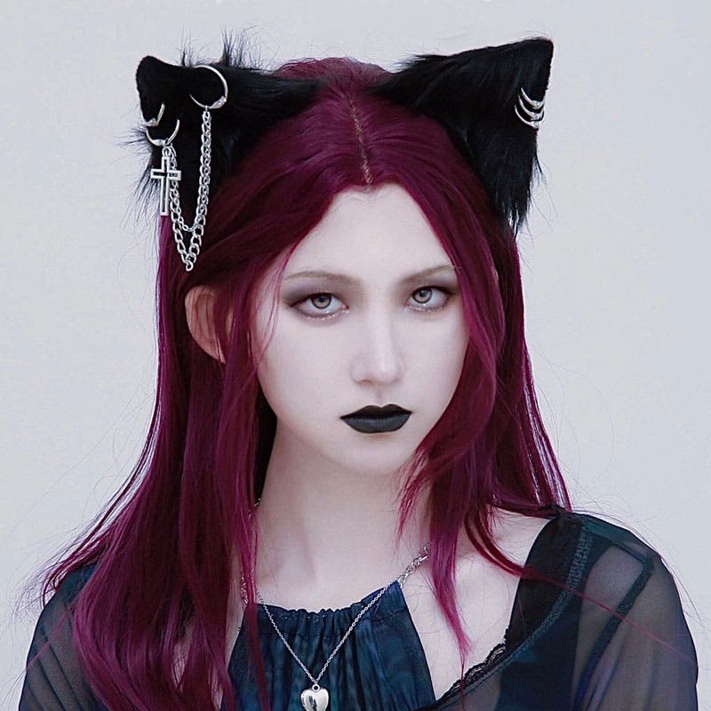 CV Select【シーブイセレクト】猫耳ヘアピン 全1色ブラック[品番