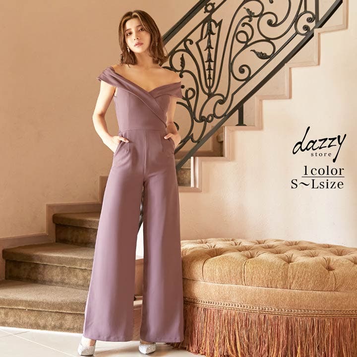 ドレス 結婚式 パーティードレス[品番：DY000018668]｜Dazzy（デイジー