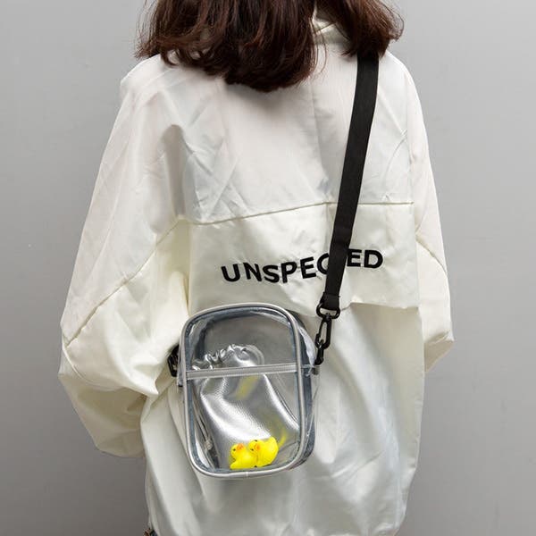 ホワイト アリゲーター トループ ミニショルダーバッグ ウォレット