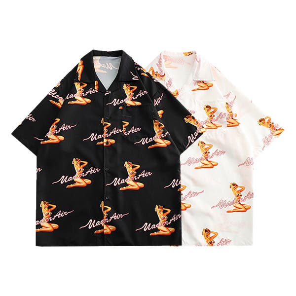 柄シャツ ピンナップ セクシー[品番：DCTW0004416]｜Decorative
