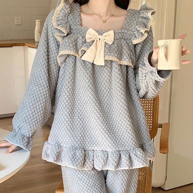 リボン フリル レース[品番：LCLW0010713]｜レースレディース （レース