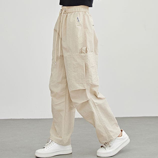 〚OPENYY〛ロールウエストカーゴパンツ サイズ1 Geek Office / ギークオフィス】OPEN YY Woven WASHED ROLLED CARGO