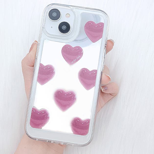 ぷっくり ハート ミラー[品番：LCLW0007267]｜レースレディース