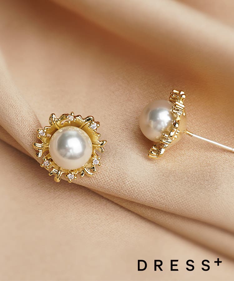 ピアス アクセサリー パーティーピアス レディース 結婚式秋卒業