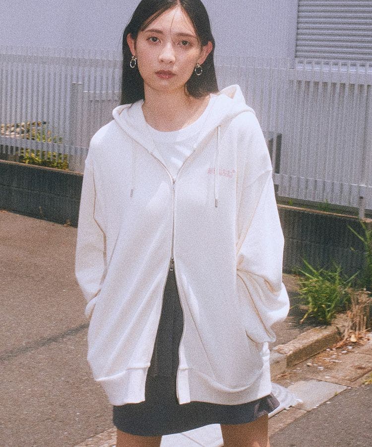 earth music&ecologyロゴZIPパーカー[品番：EMEW0050347]｜earth