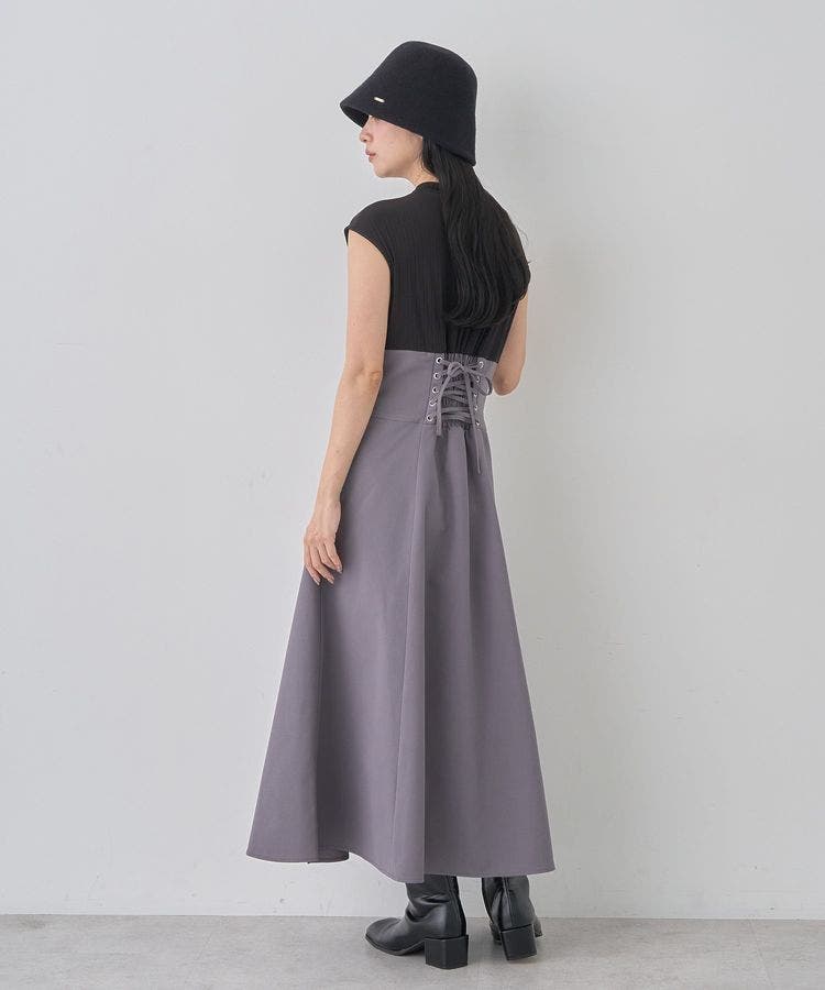 フロントボタンドッキングミニワンピース – charme