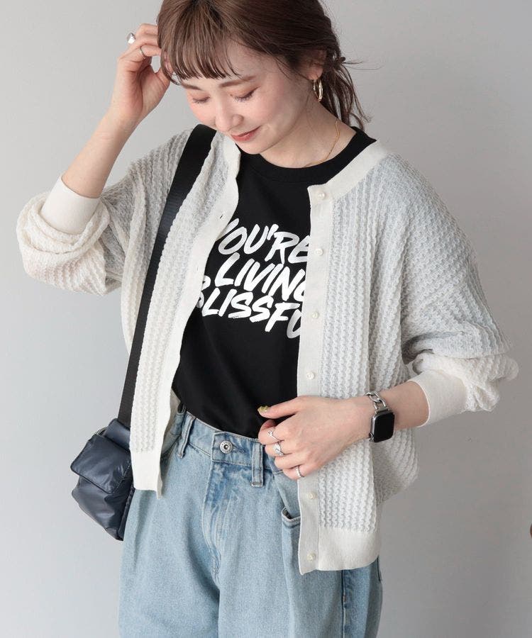 ◇ ポケットクルーカーディガン|allureville OFFICIAL SITE