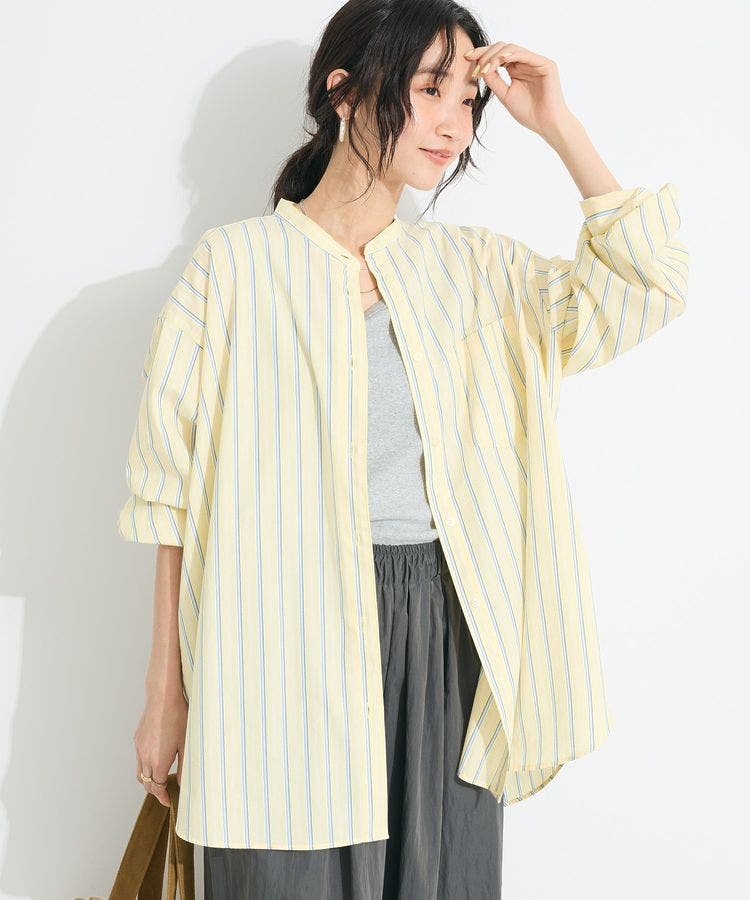 【格安saleスタート】 追加】バンドカラーシャツ/25SS[品番：EHEW0047373]｜CRAFT トップス