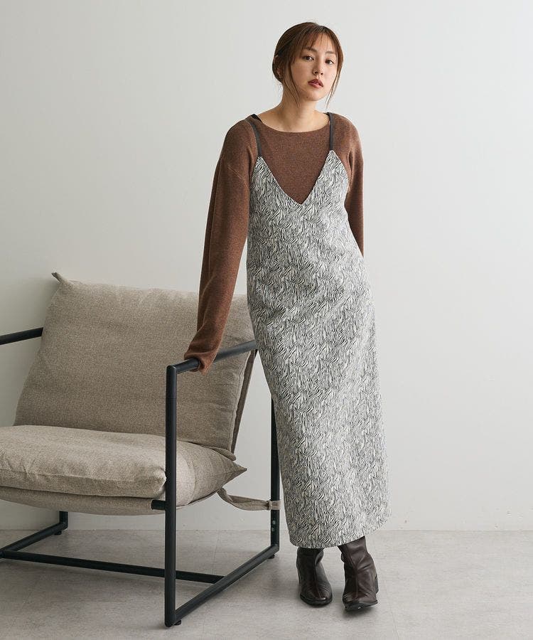 ゼブラ柄キャミワンピース[品番：EHEW0050858]｜CRAFT STANDARD