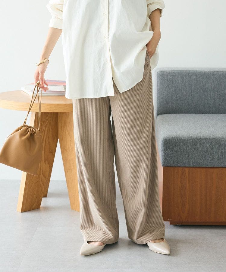 カットコーデュロイパンツ[品番：EHEW0046410]｜CRAFT STANDARD BOUTIQUE（クラフト スタンダード  ブティック）のレディースファッション通販｜SHOPLIST（ショップリスト）