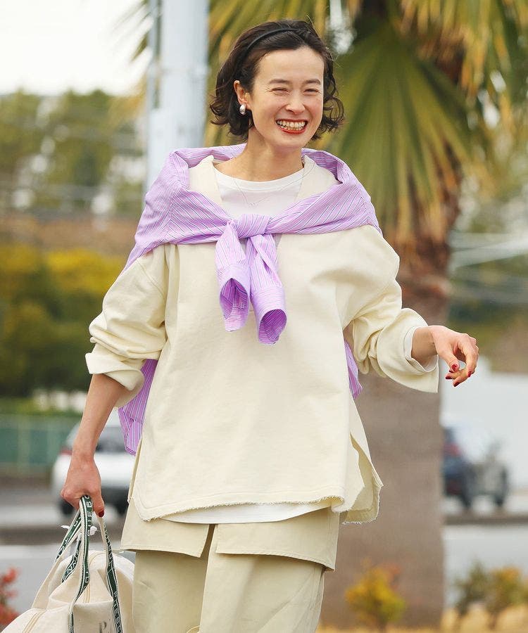 TC裏毛Vネックプルオーバー[品番：EHEW0047854]｜CRAFT STANDARD  