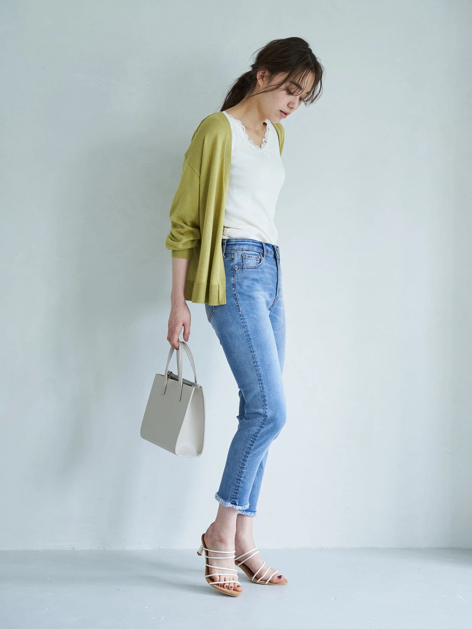 SOOR PLUUS デニムスコート　4y Jean ベビー・キッズ SOOR PLUUS デニムスコート 4y