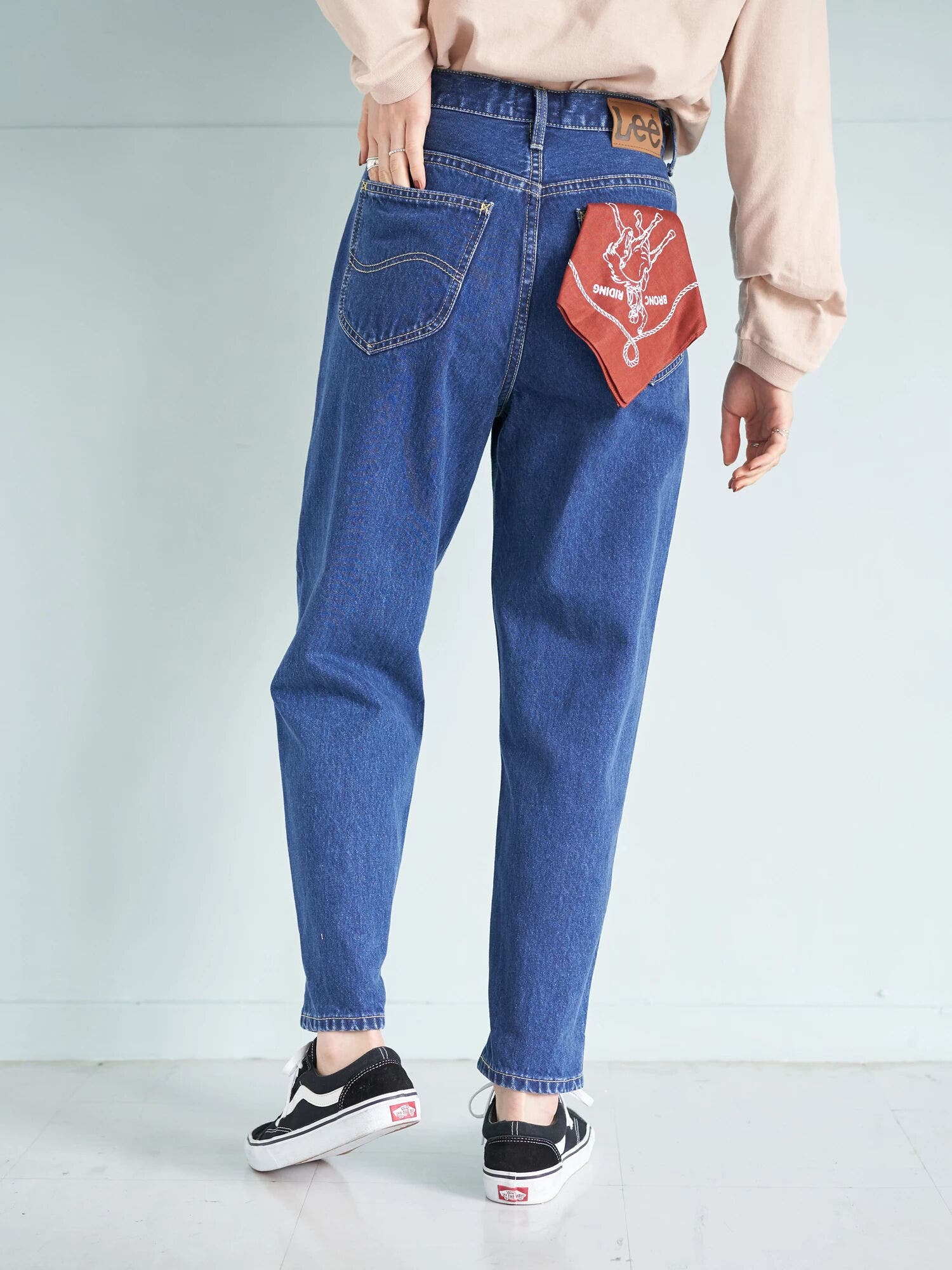 ご自宅用限定お買い得品 Lee×earth テーパードデニムパンツ[品番：EMEW0024076]｜earth リー