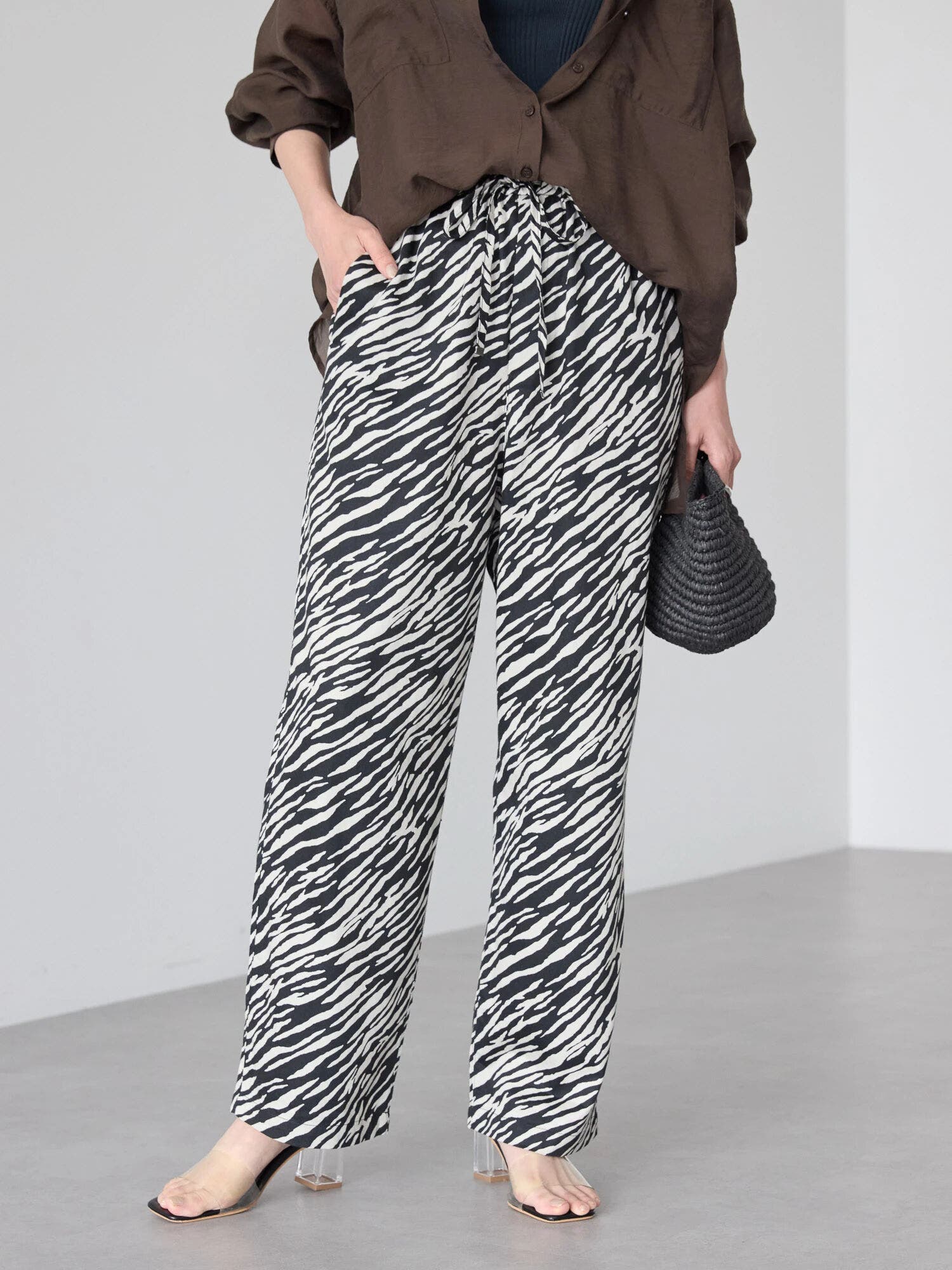 パンツ AMERI bkp56-66-65 セール】GUN CLUB CHECK STIRRUP PANTS（その他パンツ）｜Ameri