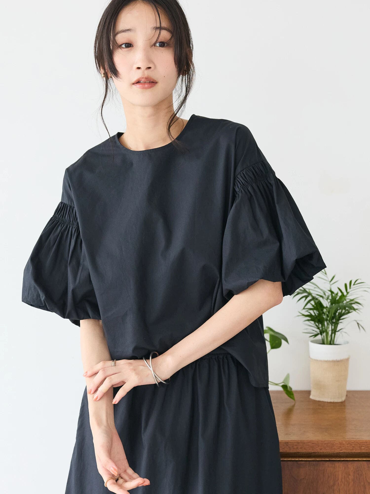 袖バルーンブラウス[品番：EHEW0044712]｜CRAFT STANDARD