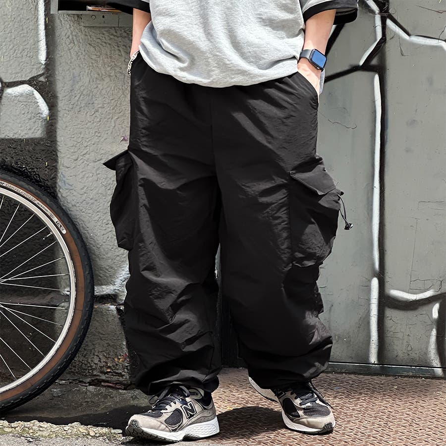 kutir】ナイロンスノーカーゴパンツ[品番：KTRW0026524]｜kutir