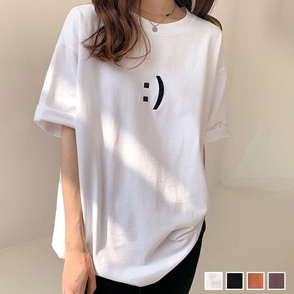 ガーリードール Girly Doll Tシャツとチュールセット【韓国ファッション】 （ホワイト） GTS21S081-a01.jpg
