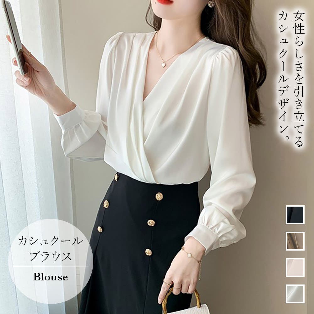 新品 完売品】大人フェミニン◇上品な光沢◇サテン
