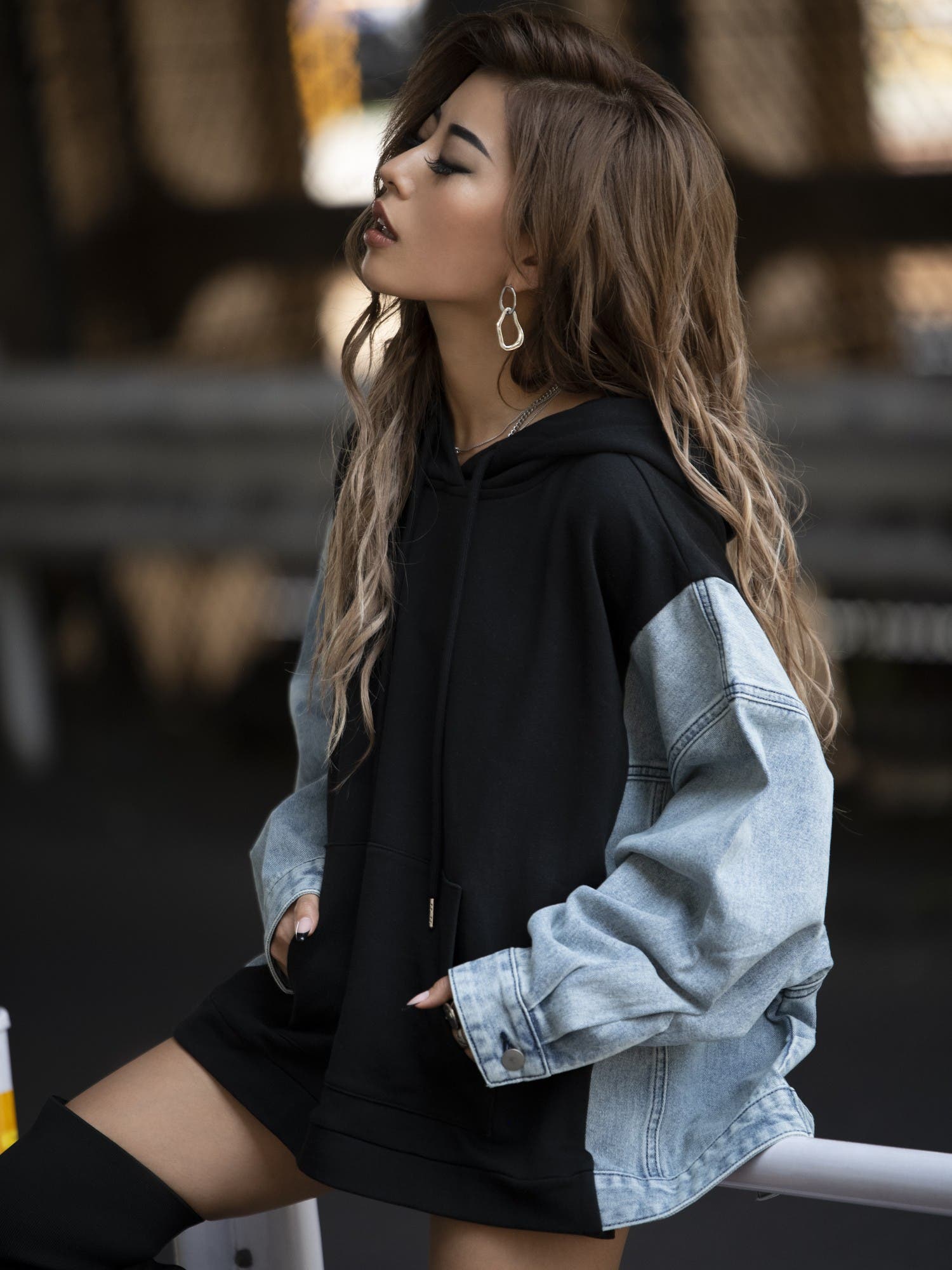 新品未使用 LiSA デニムパーカー iSCREAM Lサイズ 【公式通販】