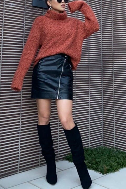 【美品】Rene スカート　エコレザー　/to be chic,foxey 楽天市場】◇◇メッシュレーススカート メッシュ レザースカート