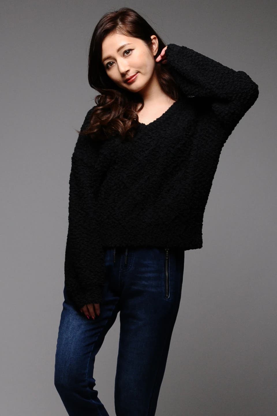 オーバーファンシーヤーンニット[品番：EO000004131]｜EGOIST