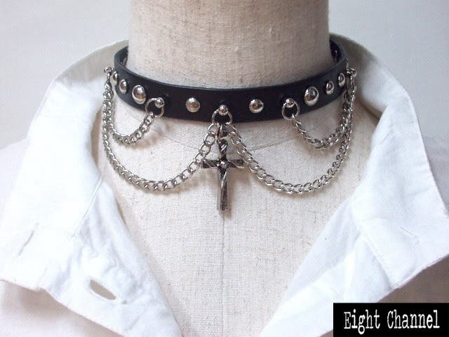 ワックスコードシルバーチョーカー｜ROCOCO ONLINE STORE