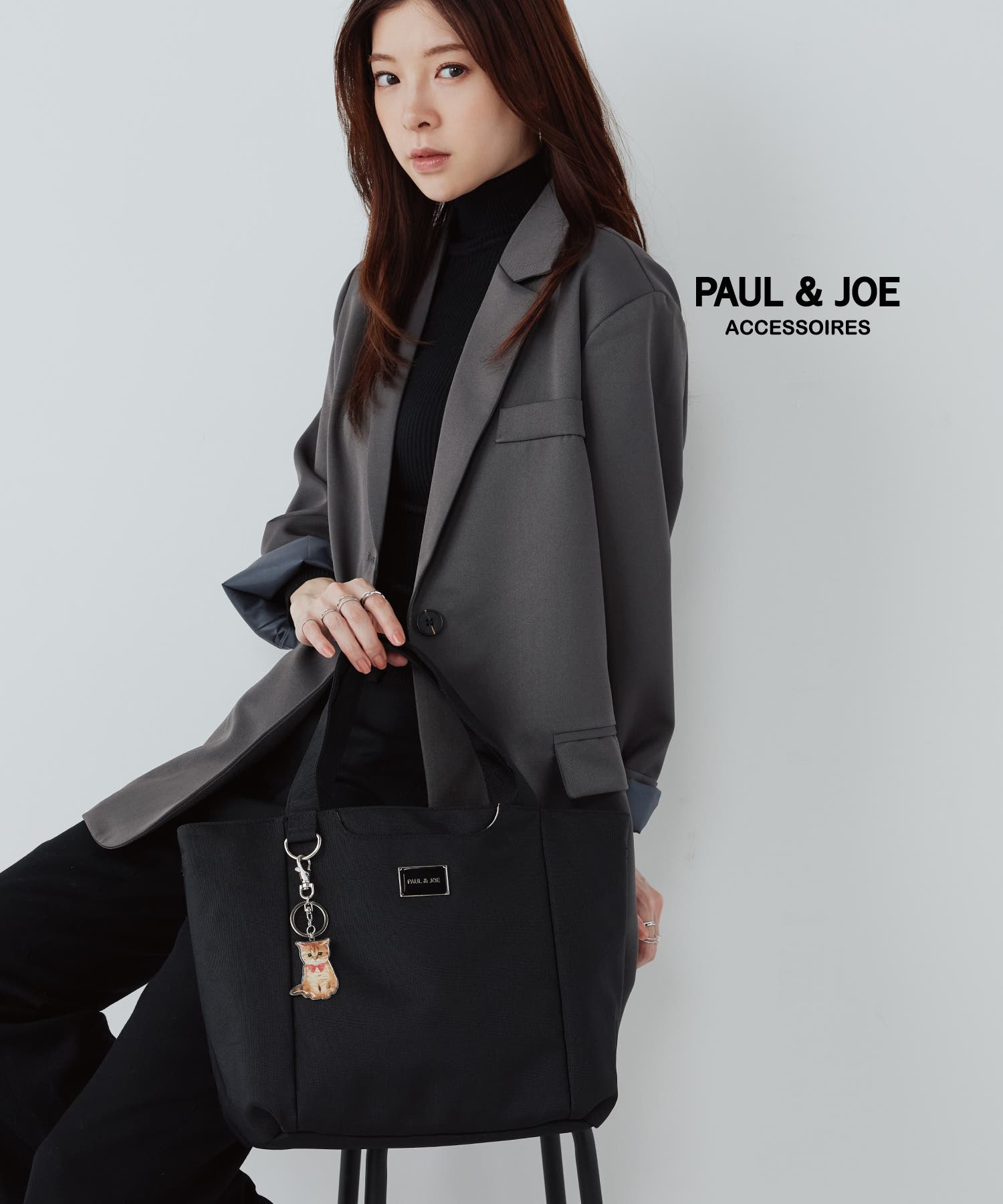 PAUL & JOE バッグ リストバンドセット PAUL&JOE ACCESSOIRES トートバッグ PJA-B1326[品番：EGLB0000297