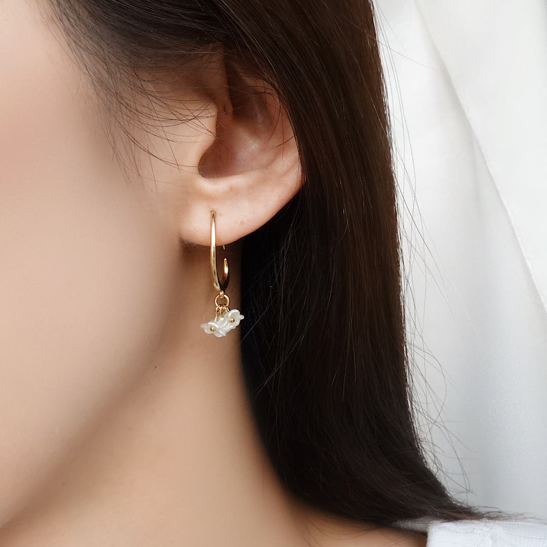 UN3D. ピアス W SWIRL PIERCE / ダブルスワールピアス