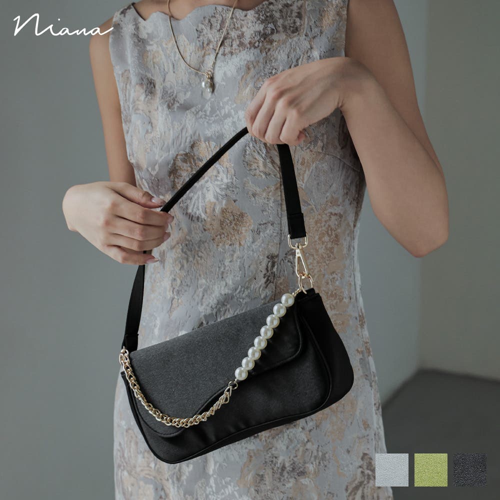 ニアナ（niana）/パールストラップマルチバッグ niana ニアナ パールストラップマルチバッグ[品番：FT000009853