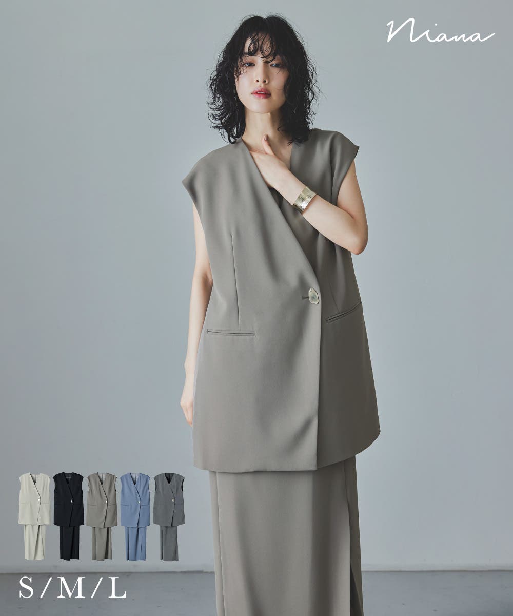 niana ニアナ バックシアージレセットアップドレス[品番