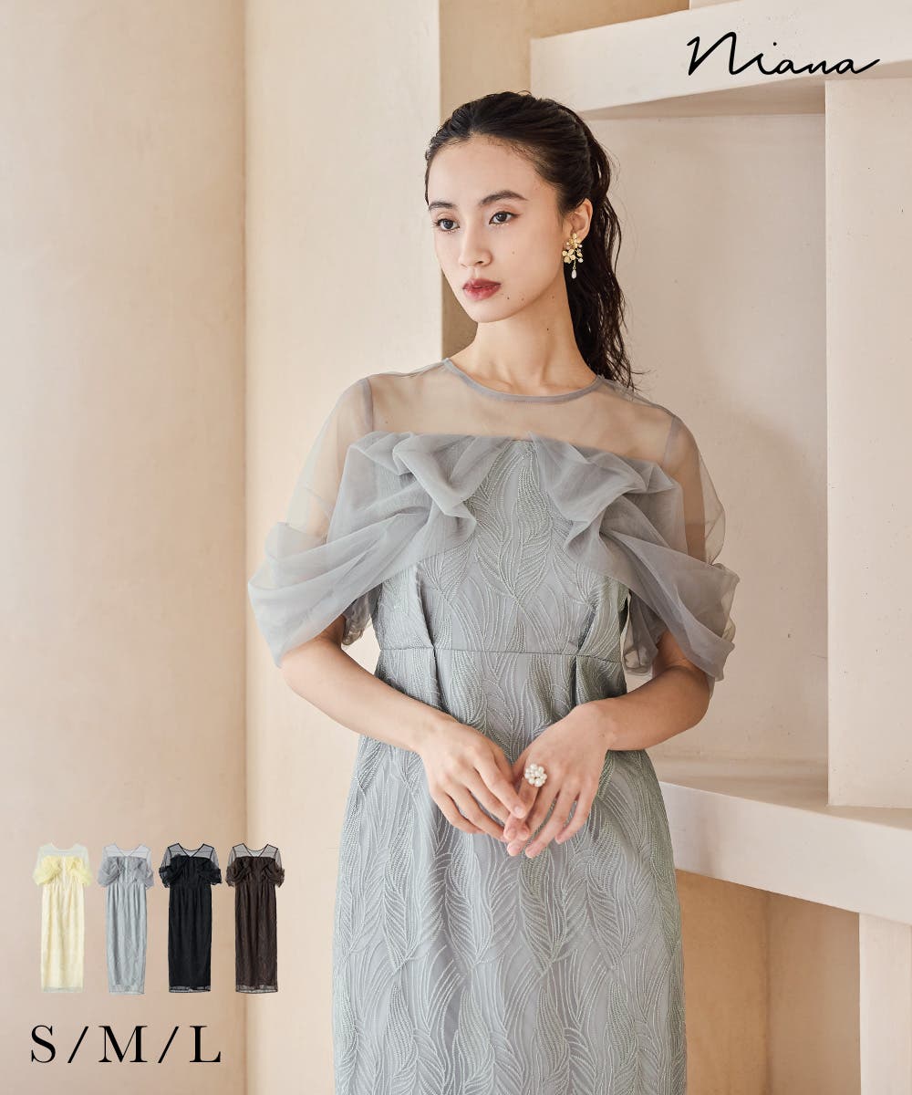 niana ニアナ トルネードペンシルドレス[品番：FT000010447