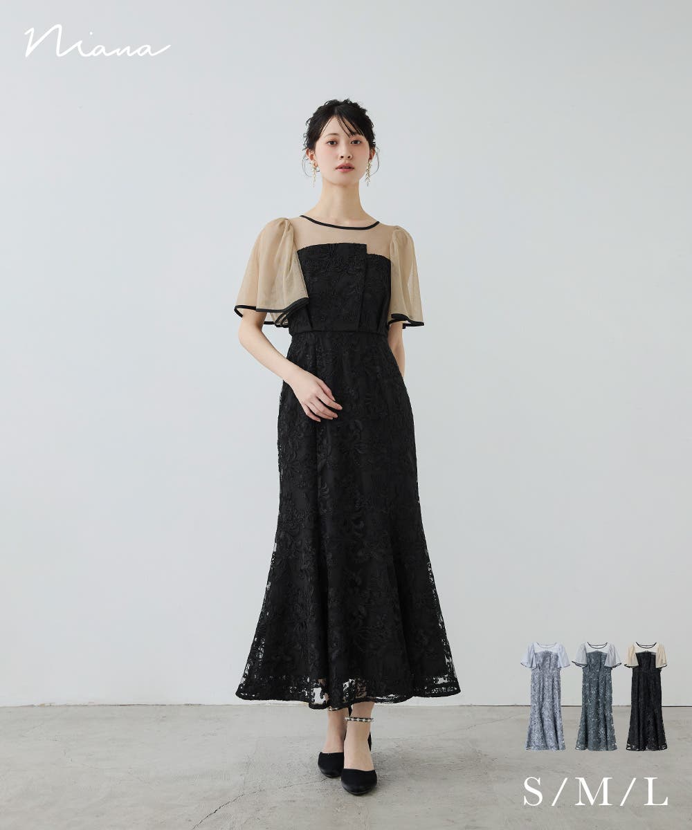 niana ニアナ ヴィンテージレースドレス[品番：FT000011015]｜Fashion