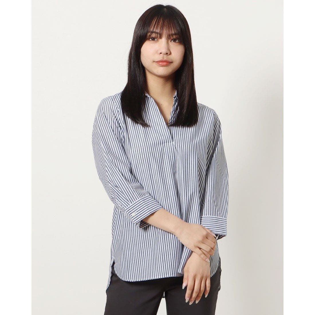 Jeunne Garcon】ストライプスキッパーチュニック[品番：FINW0006460