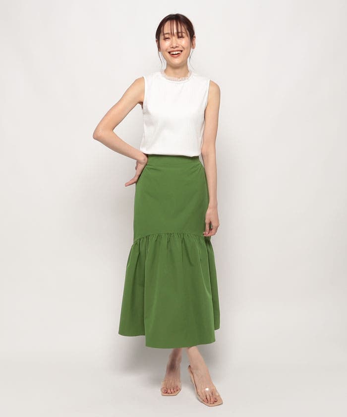 fifth 裾切替ティアードスカート¥6,989税込 裾切替ティアードスカート（スカート）｜fifth（フィフス）の