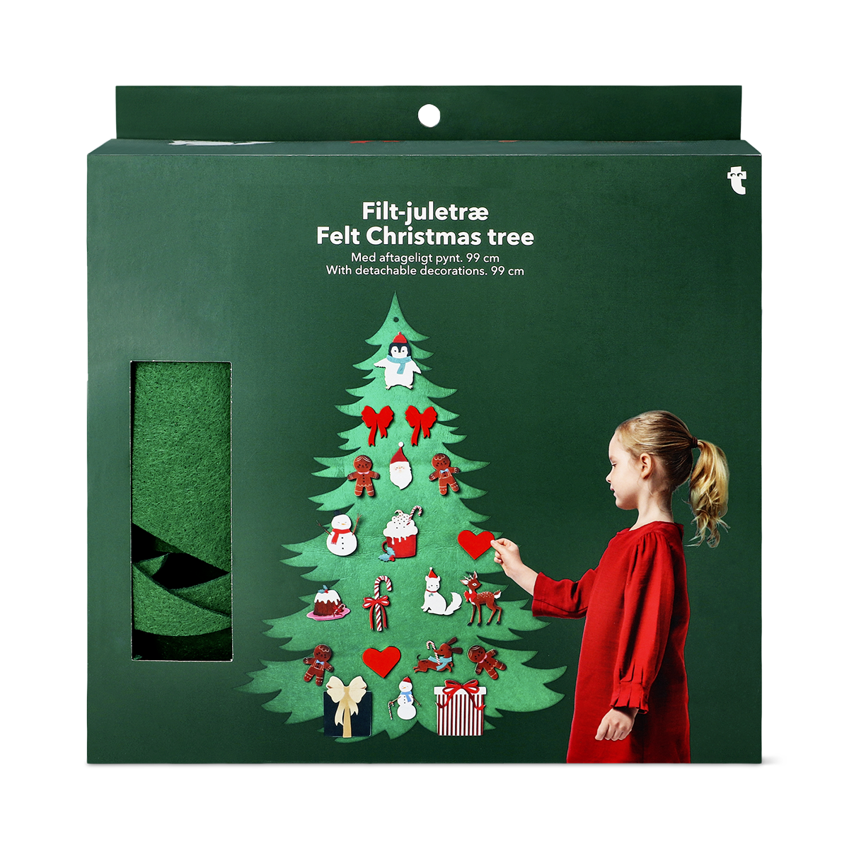 DIYクリスマスツリー（オーナメントセット付）[品番：ZBRH0014761