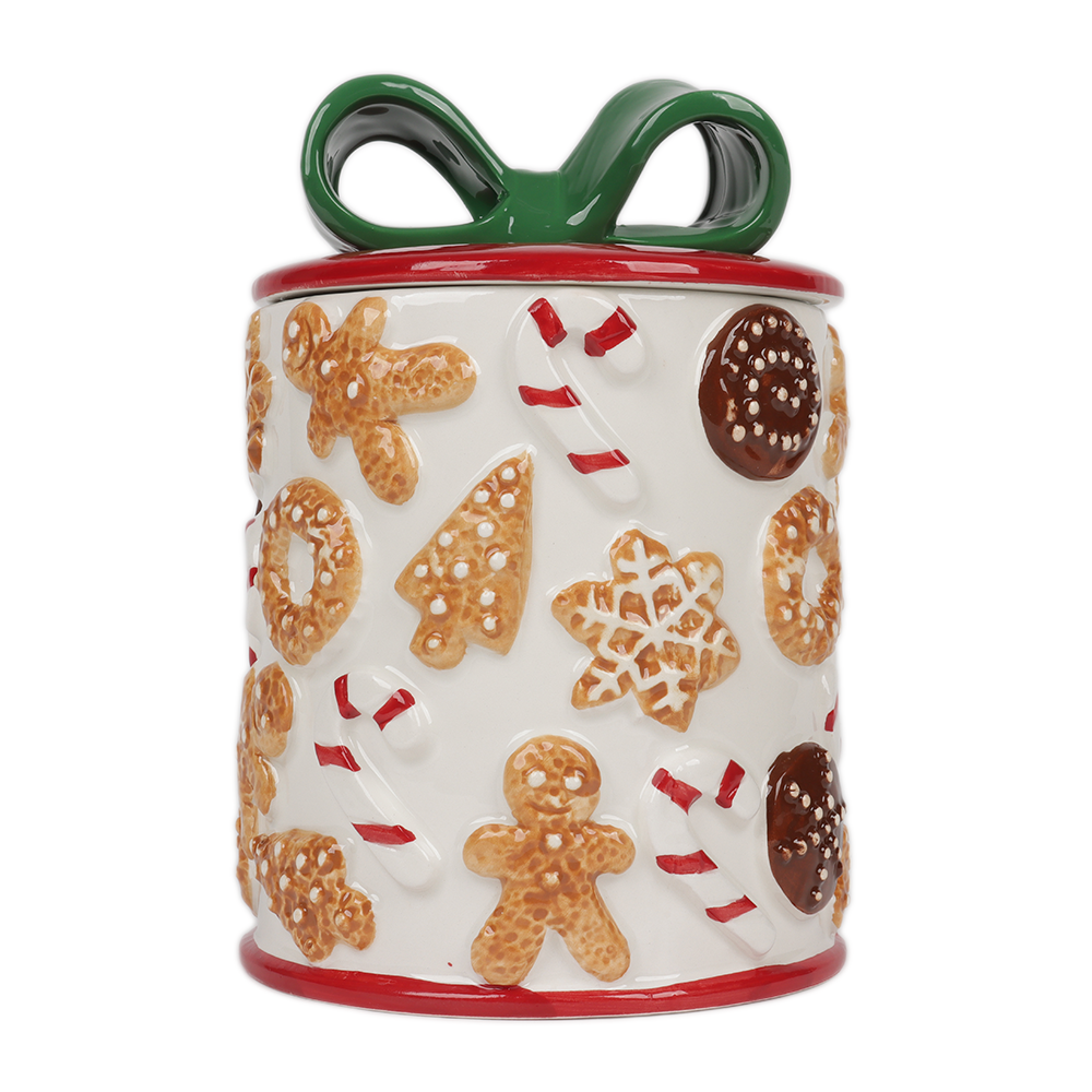 Many　チェリー　クッキーキャニスター　希少品♪ CHERISH KITCHEN バレンタインアイシングクッキー缶（Francesca von