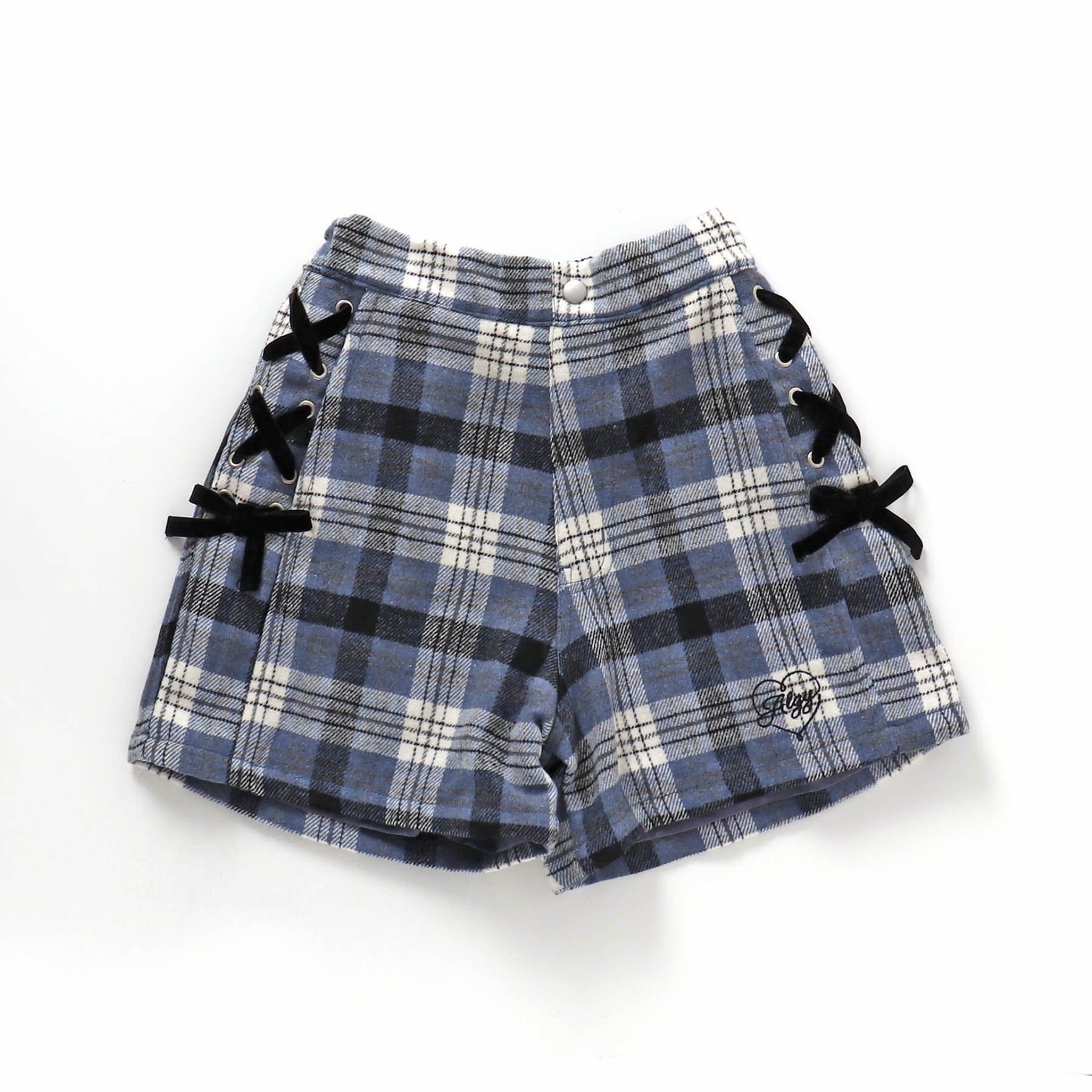 チェックレースアップショーパン[品番：FOKK0018194]｜F.O.Online